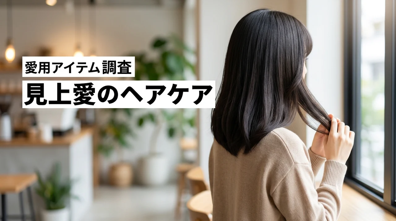 見上愛のヘアケアは?シャンプー・ヘアオイル・ドライヤーを調査(記事のアイキャッチ画像)